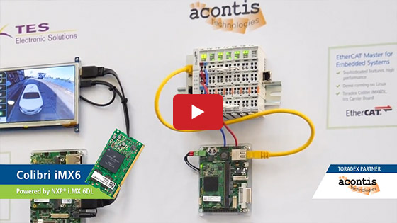 Acontis EtherCAT on Toradex SoMs