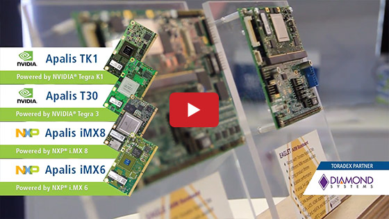 Diamond Systems’ Eagle family of SBCs based on Toradex’s Apalis line of CoMs