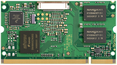 Colibri iMX6 System on Module - Back