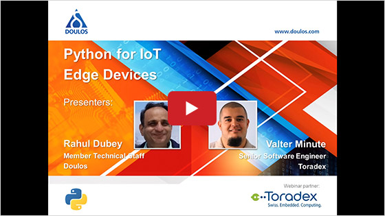 Python for IoT Edge Devices