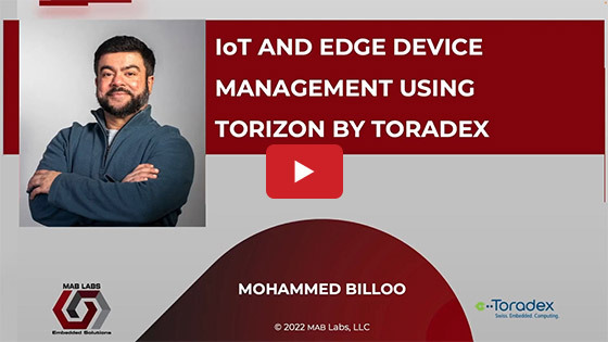 IoT and Edge Device Management Using Torizon by Toradex
