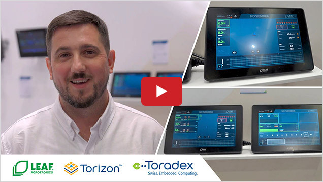 Leaf Agrotronics Demo at Toradex booth