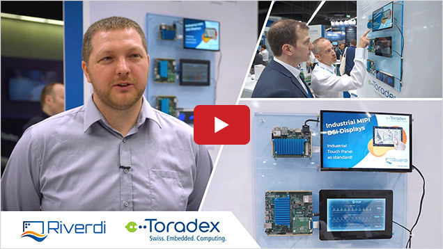 Tailor-made Industrial MIPI DSI Displays from Riverdi | Toradex